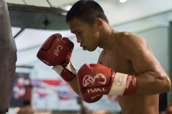 petinju profesional Indonesia Daud 'Cino' Yordan