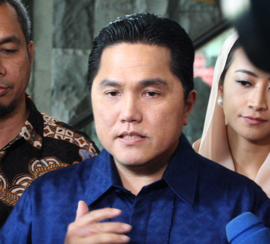 Ketua Tim Kampanye Nasional (TKN) Jokowi-Maruf, Erick Thohir