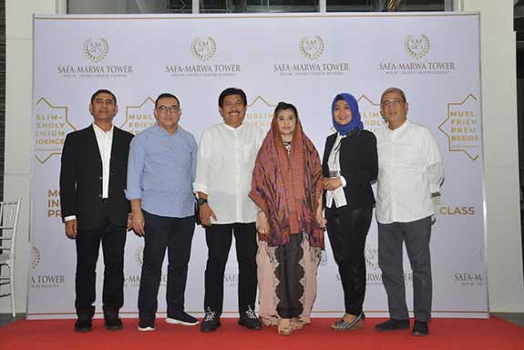  Jajaran direksi PT Prima Jaringan saat customer gathering Safa Marwa Residence