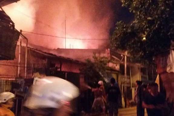 Kebakaran di Pademangan