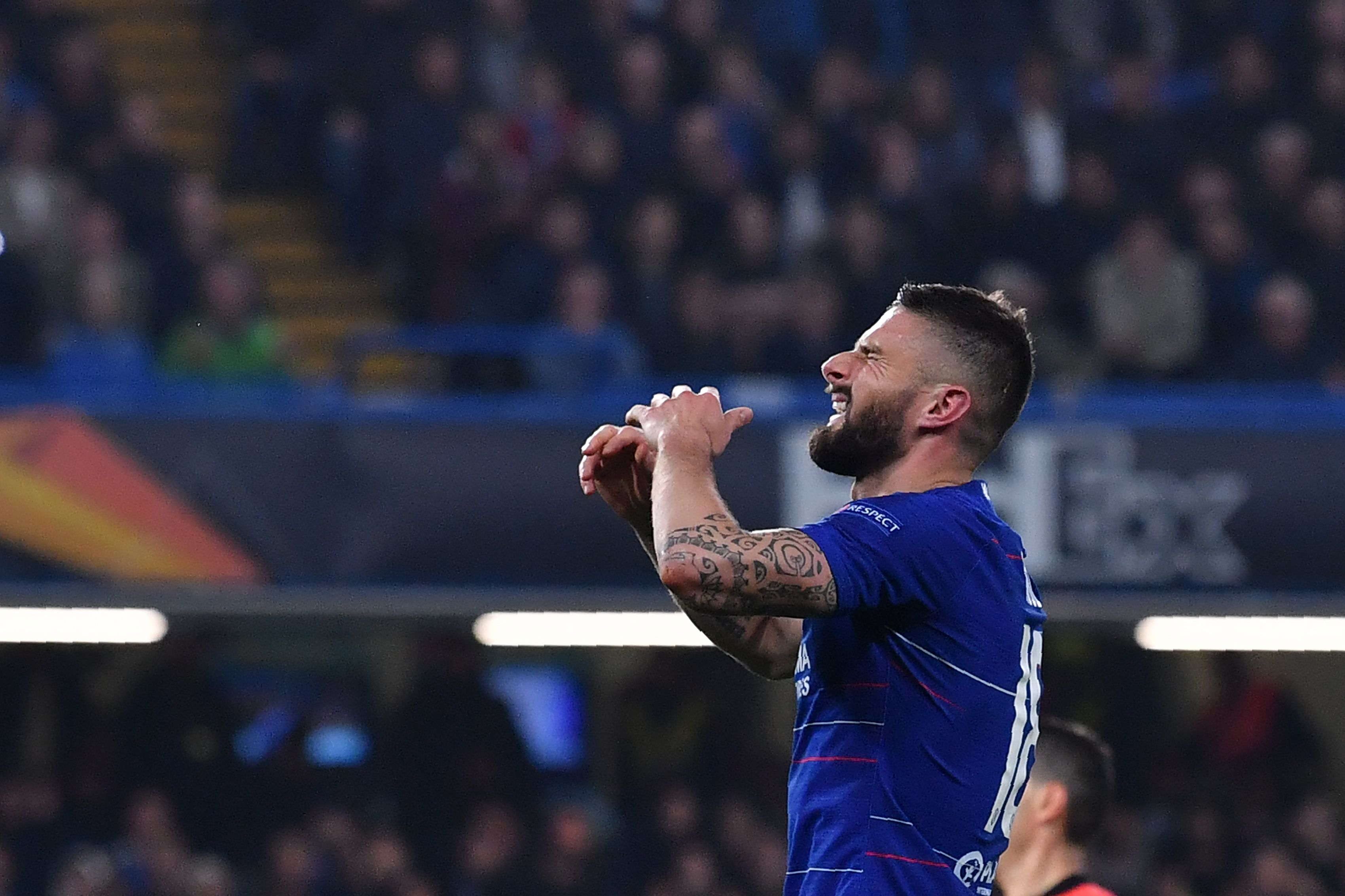 Striker Chelsea Prancis Olivier Giroud