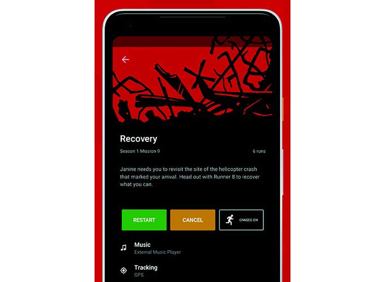 Permainan game Zombies Run