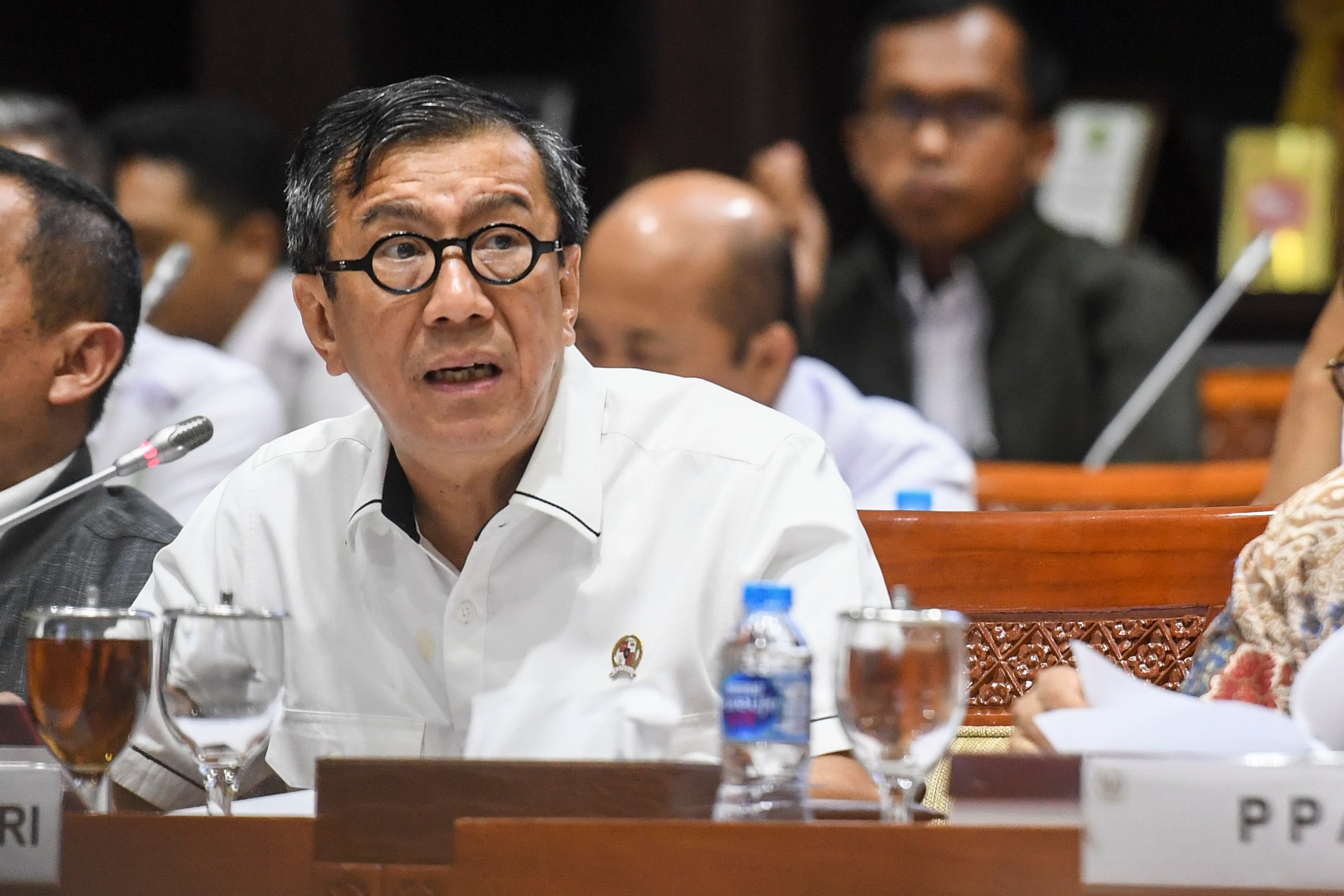 Menteri Hukum dan HAM Yasonna Laoly