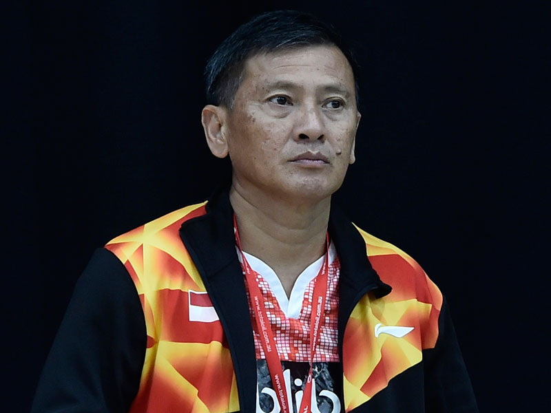 Kepala Pelatih Tunggal Putra PP PBSI Hendry Saputra