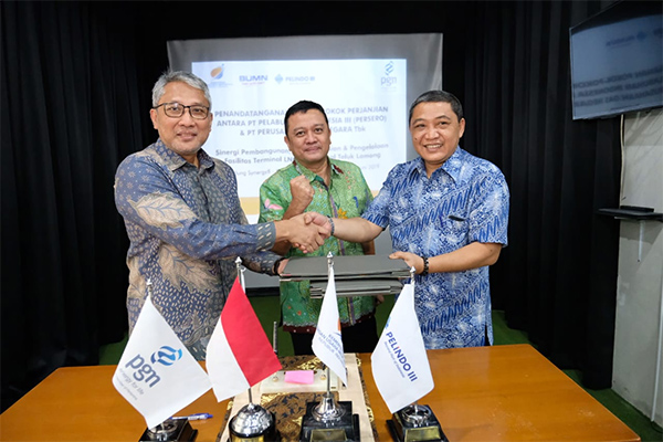 PGN dan Pelindo III Sinergi Bangun Terminal LNG