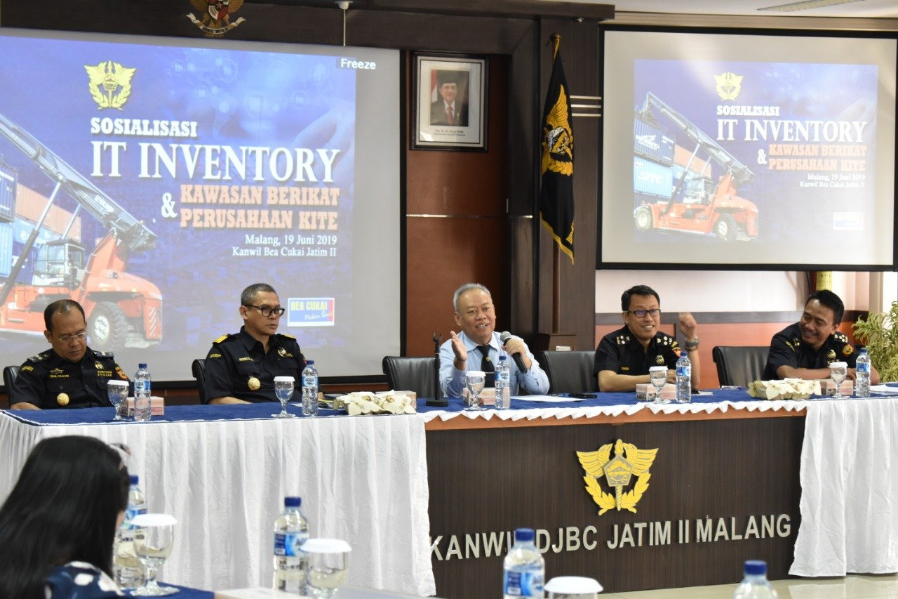 Bea Cukai Jawa Timur II Dorong Pengguna Jasa Tingkatkan Pendayagunaan IT Inventory
