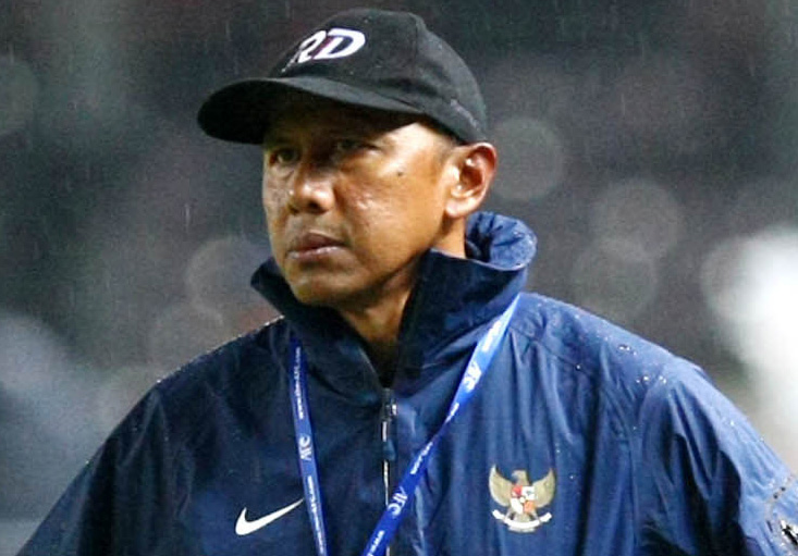 Pelatih Timnas Indonesia Rahmat Darmawan