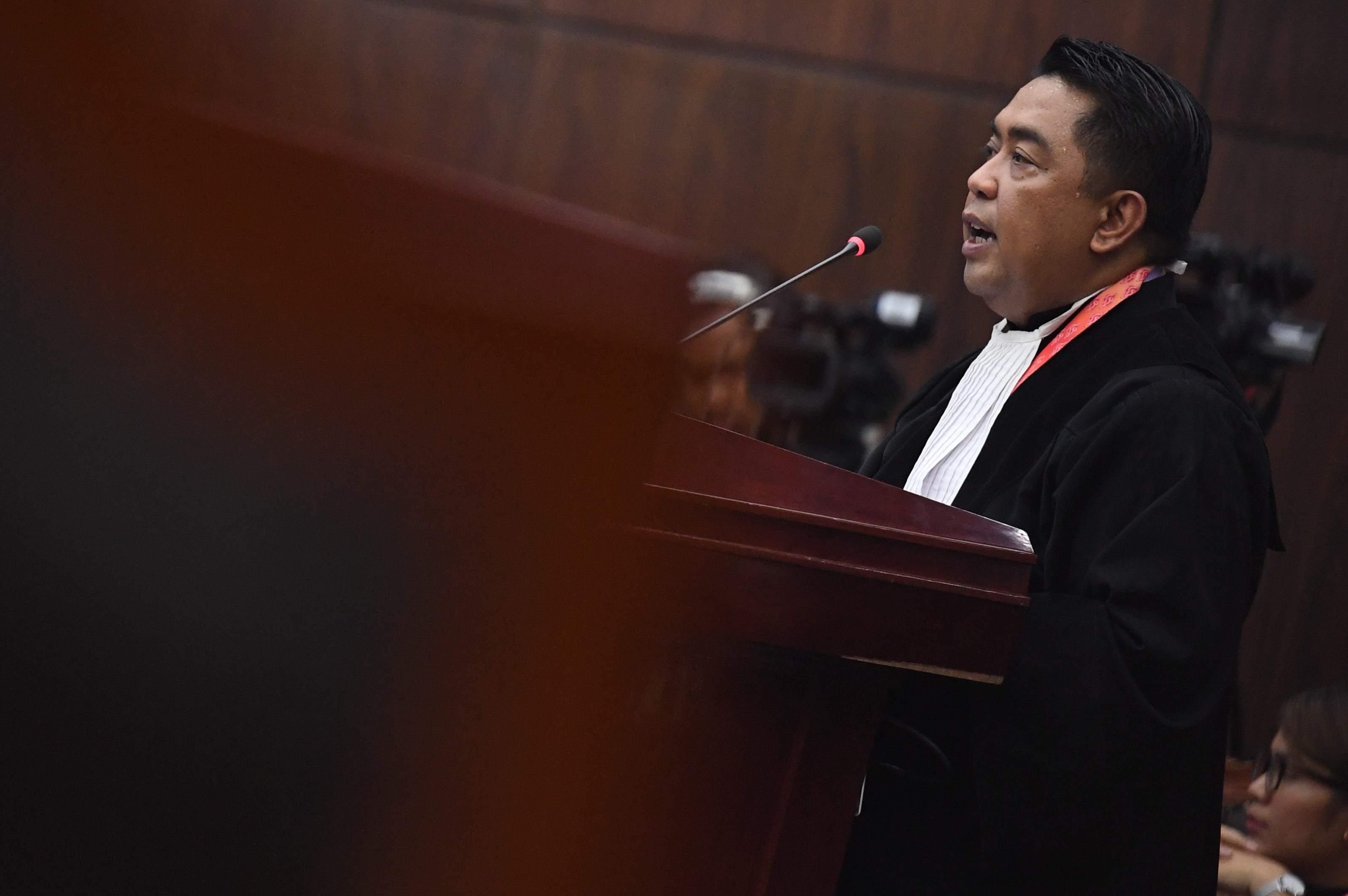 Ketua tim kuasa hukum KPU Ali Nurdin 