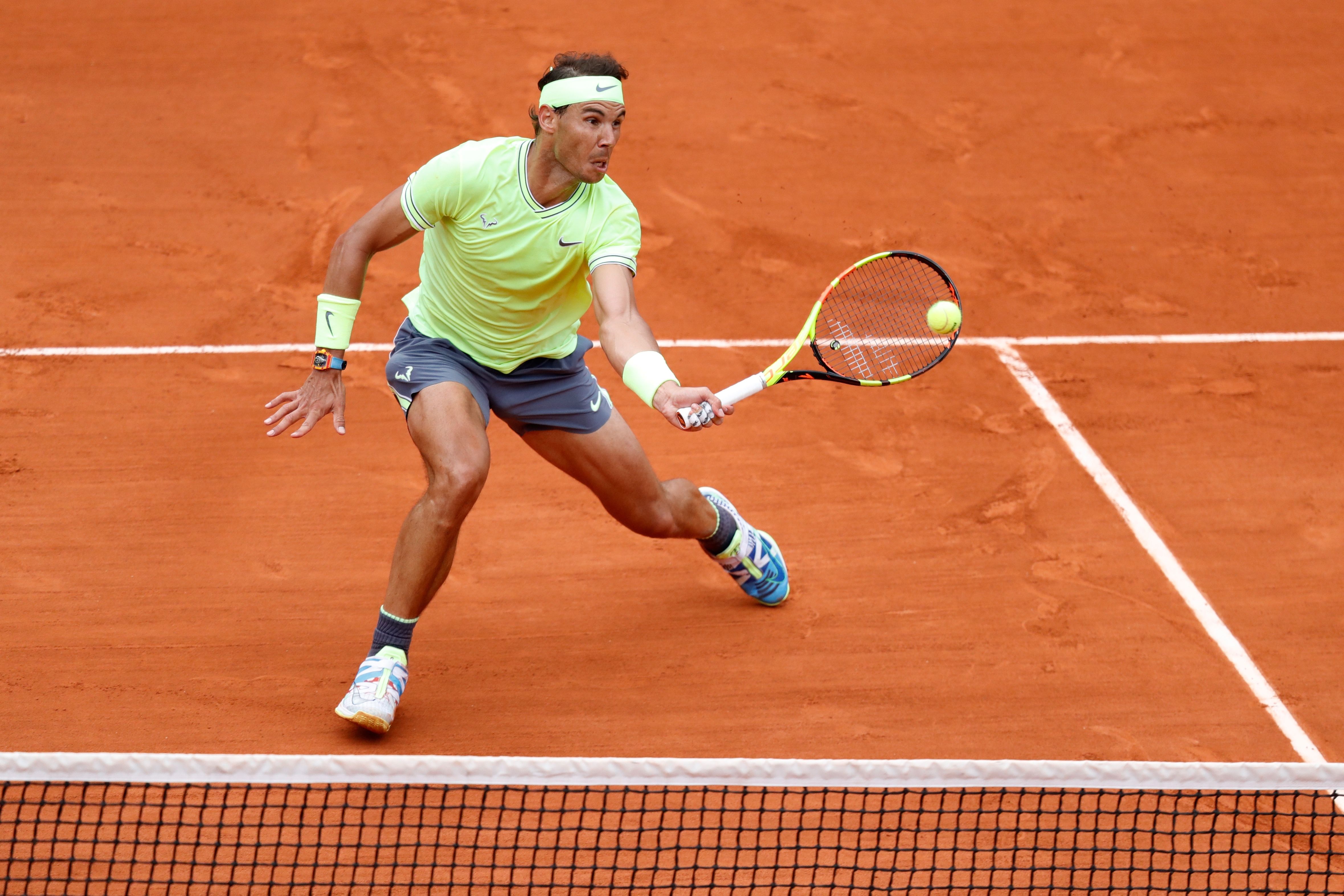  Petenis Spanyol Rafael Nadal 