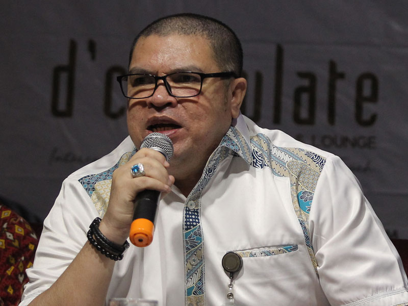 Juru bicara Tim Kampanye Nasional (TKN) 01 Razman Arief Nasution