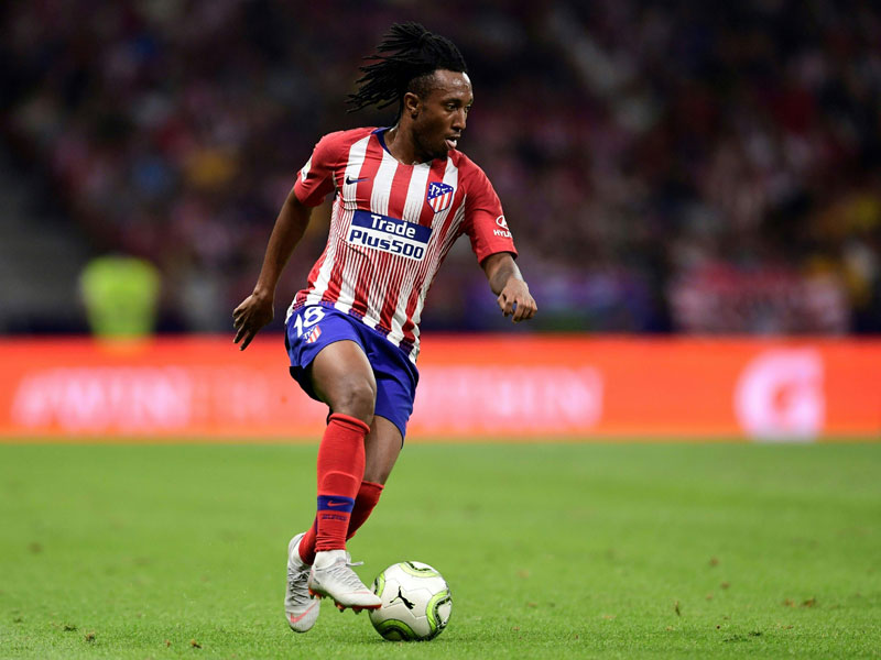 Winger Atletico Madrid Gelson Martins.