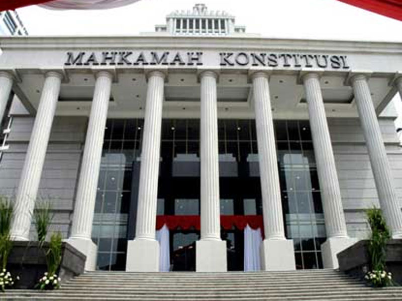 Gedung Mahkamah Konstitusi.