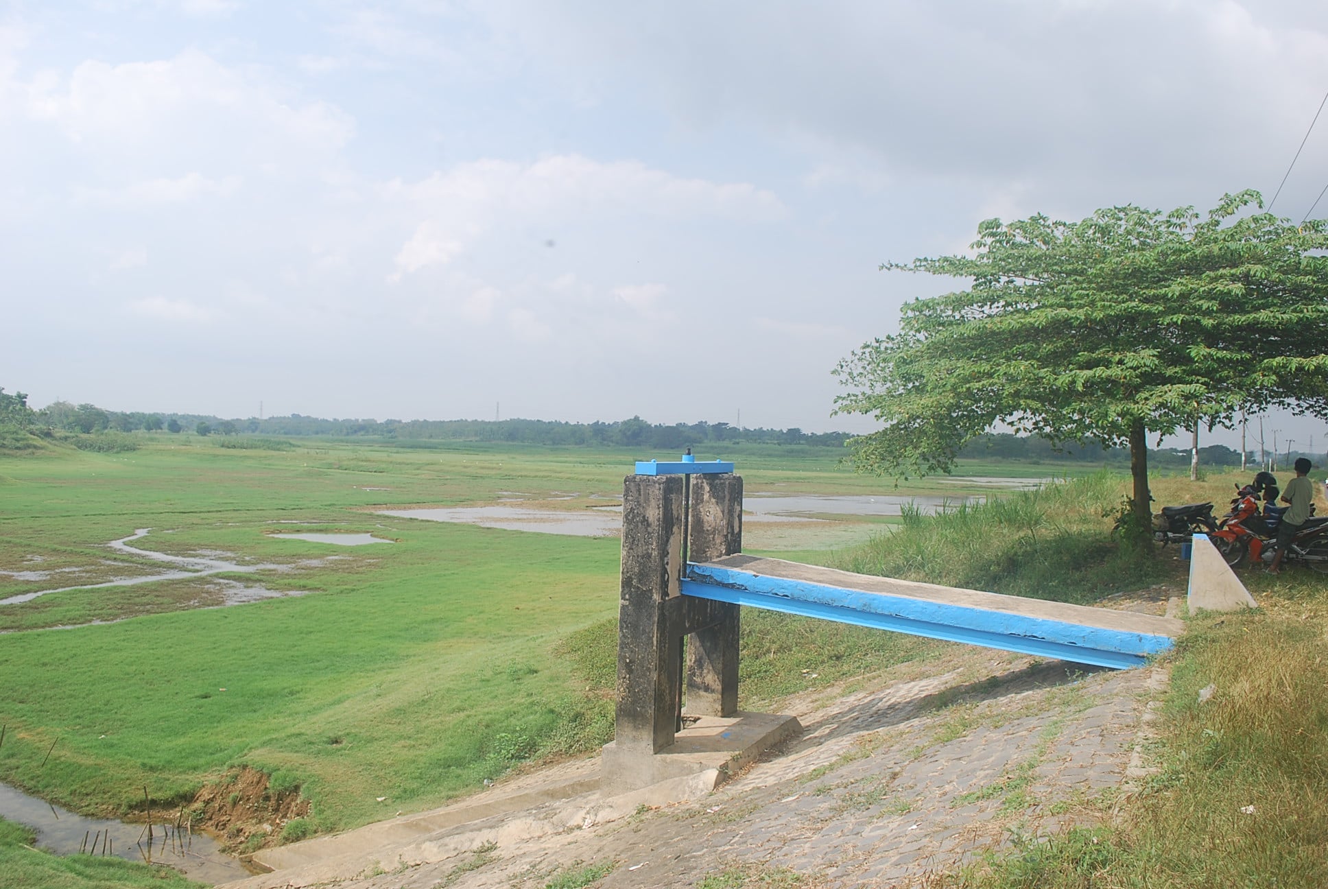 Wduk Sumengko di Kecamatan Dukun, Kabupaten Gresik, Jatim mulai mengering