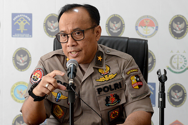 Kepala Biro Penerangan Masyarakat Polri Brigadir Jenderal Dedi Prasetyo 