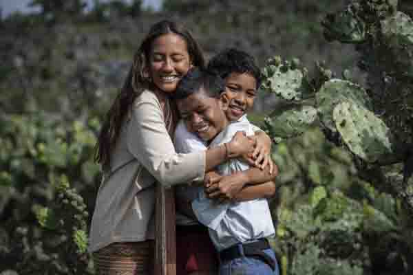 Salah satu adegan Rumah Merah Putih