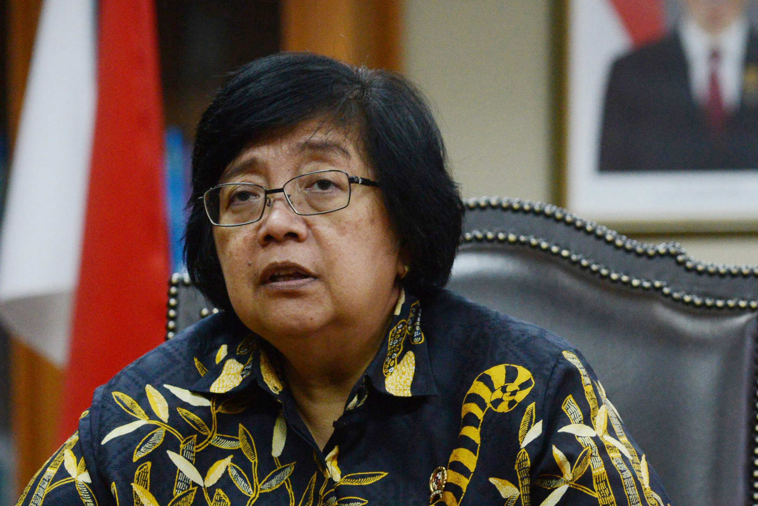 Menteri Lingkungan Hidup dan Kehutanan, Siti Nurbaya 