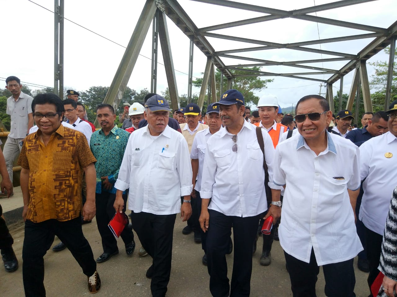 Menteri PUPR Basuki Hadimuljono di Provinsi Sulawesi Tenggara