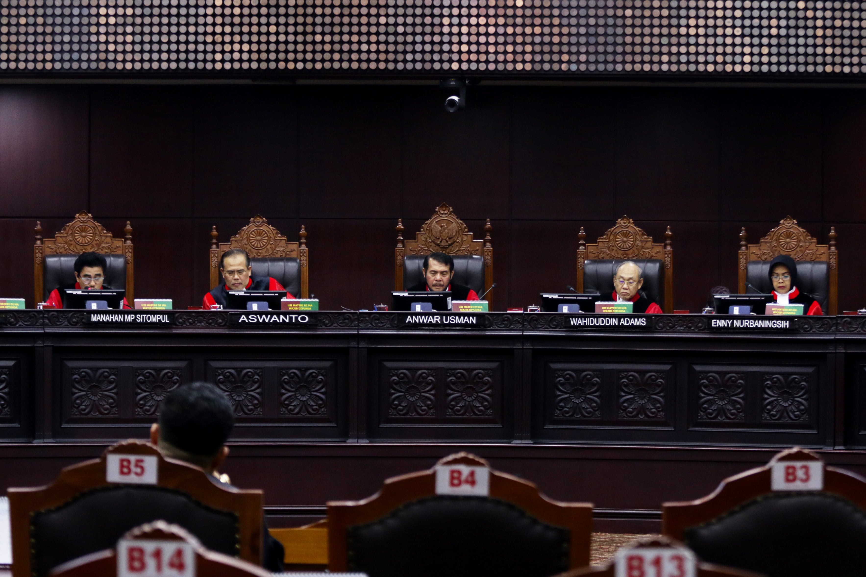 MAHKAMAH Konstitusi  akan segera menggelar sidang pendahuluan Perselisihan Hasil Pemilihan Umum  Pilpres 2019 pada Kamis (14/6).