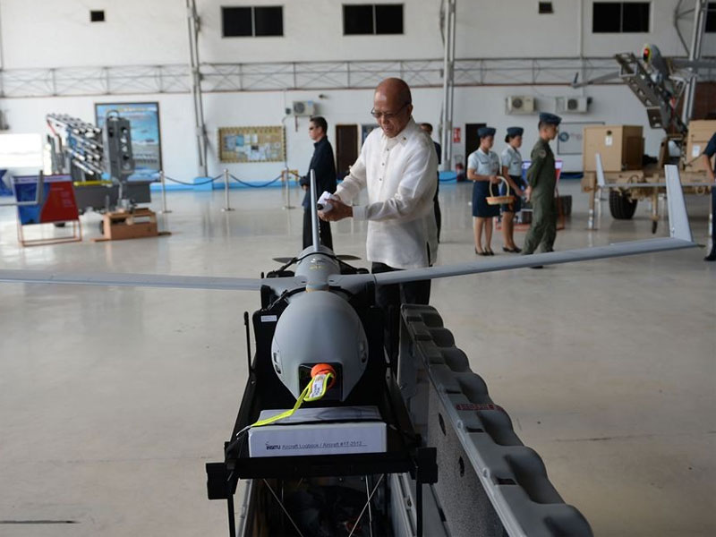 Penampakan ScanEagle Drone buatan BoeingCo yang akan dijual Pemerintah AS ke negara-negara Asia Tenggara, salah satunya Indonesia. 