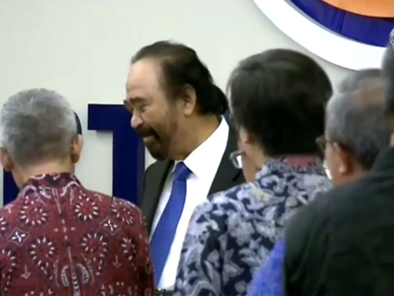 Halal Bihalal Ketua Umum Partai NasDem Surya Paloh