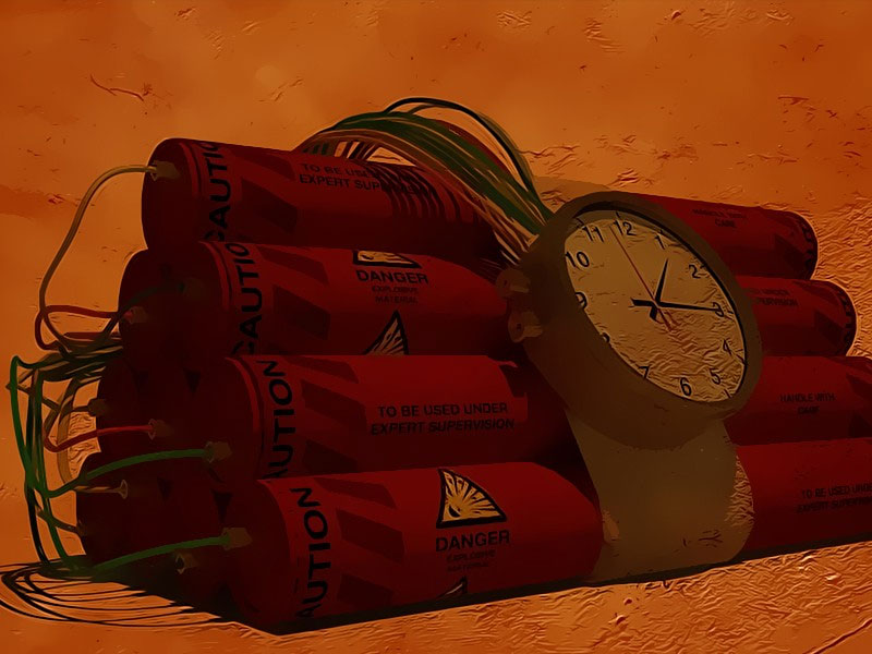 Bom. Foto: Medcom.id/Mohammad Rizal.