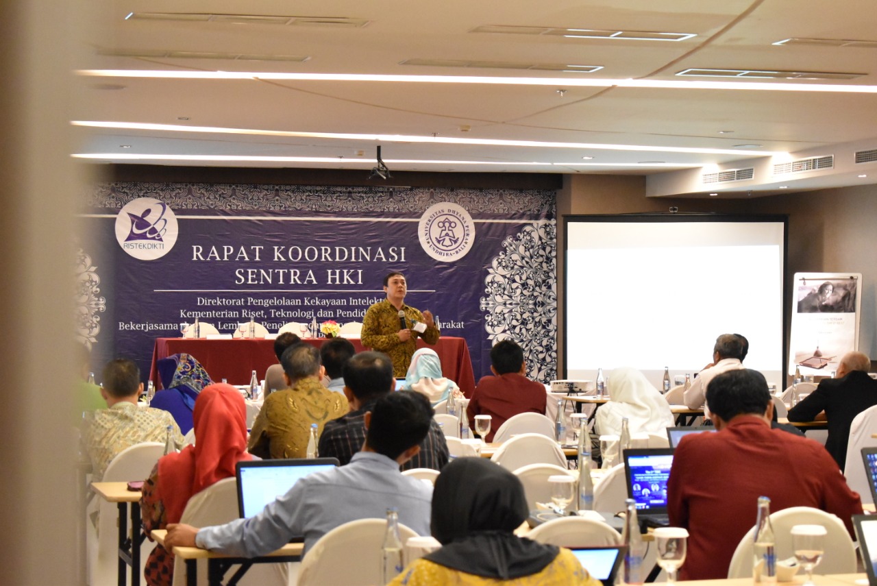 Rakor Sentra Hak Kekayaan Intelektual yang digelar di Nusa Dua Bali, 25-27 Juni 2019