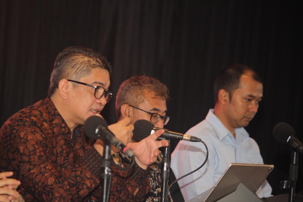 Public expose Perseroan di Putri Duyung Resort, Ancol, Jakarta, Kamis (20/6).