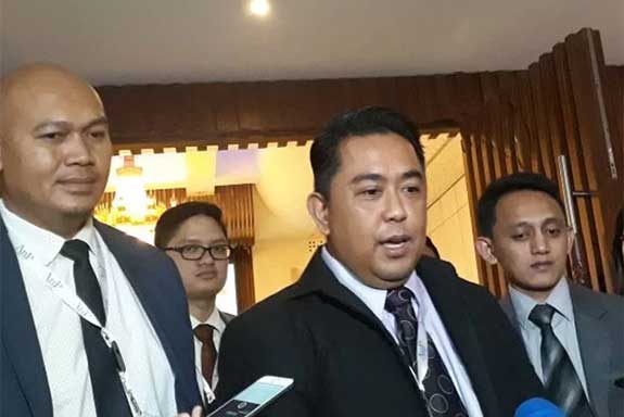 Ketua tim kuasa hukum Komisi Pemilihan Umum (KPU) Ali Nurdin
