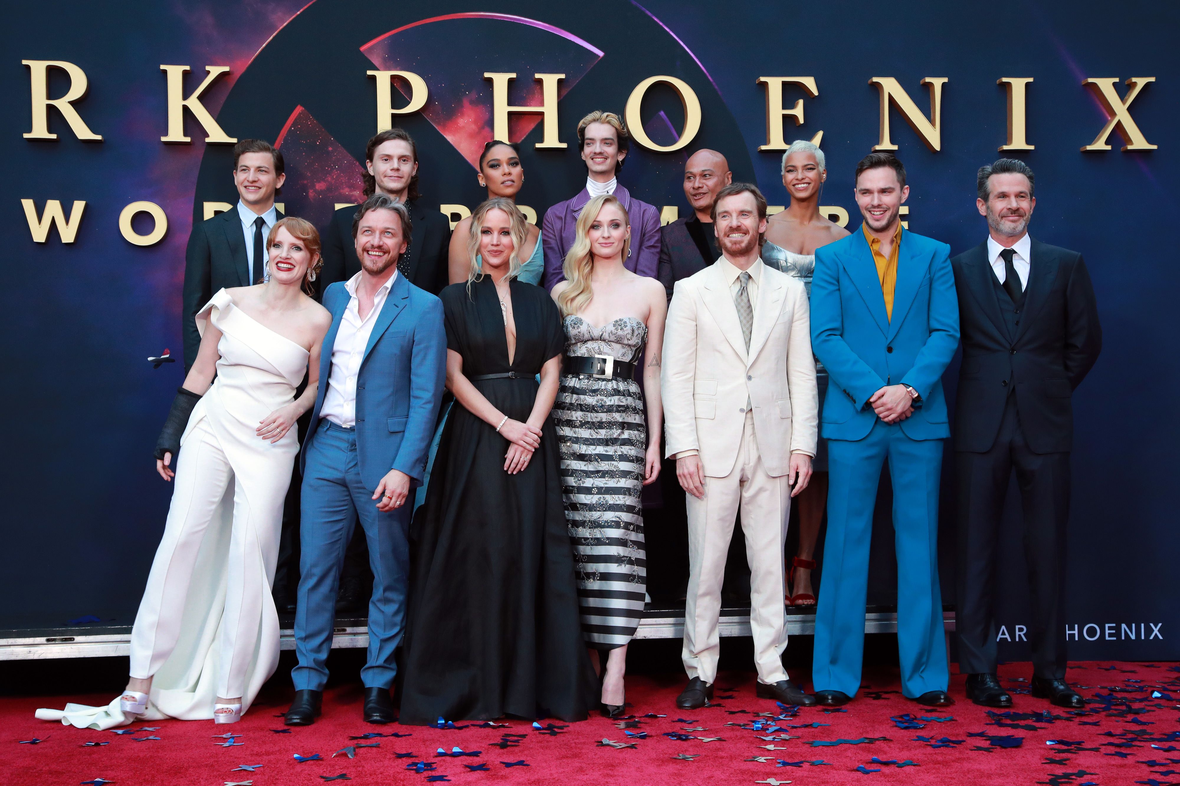 Para pemeran film X-Men: Dark Phoenix