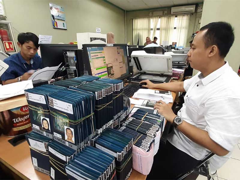 PROSES pembuatan visa jemaah haji Indonesia tahun 1440H/2019