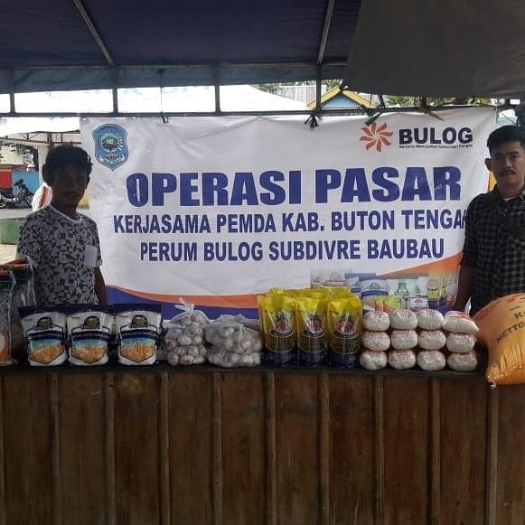 Operasi Pasar yang digelar oleh Bulog
