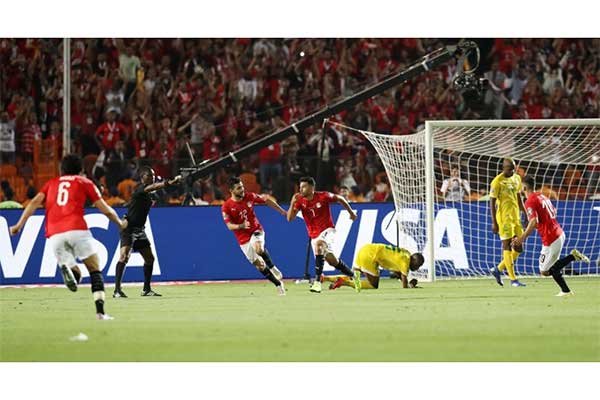 Laga perdana Piala Afrika 2019 antara Mesir kontra ZImbabwe 