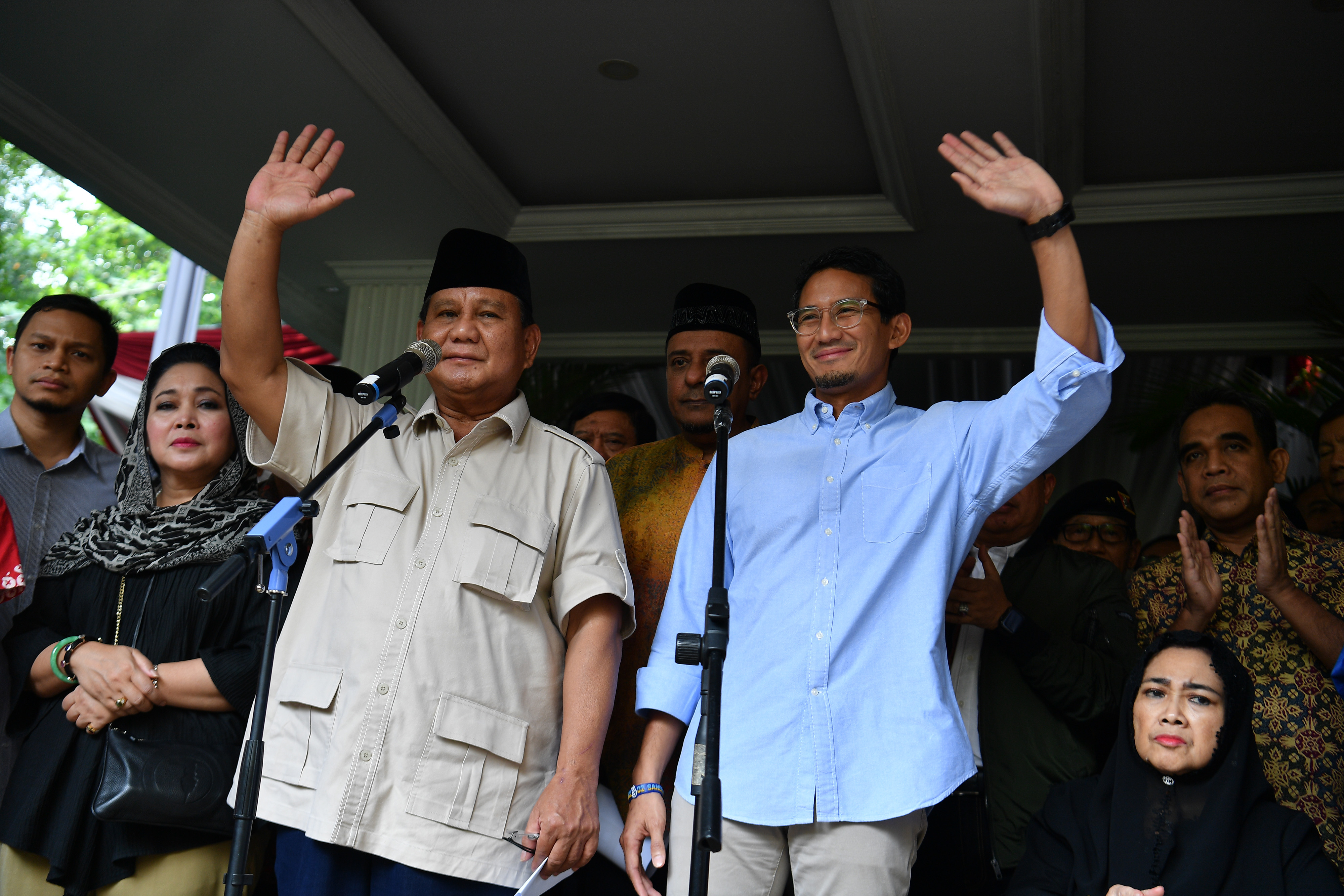 Prabowo-Sandi di Kertanegara