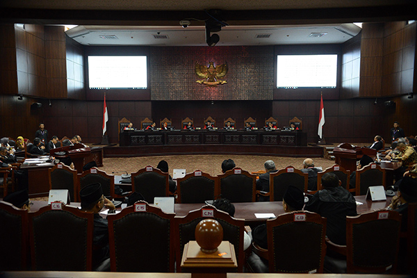 Pembacaan Putusan PHPU MK