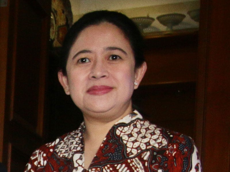 Menteri Koordinator bidang Pemberdayaan Manusia dan Kebudayaan (PMK) Puan Maharani.