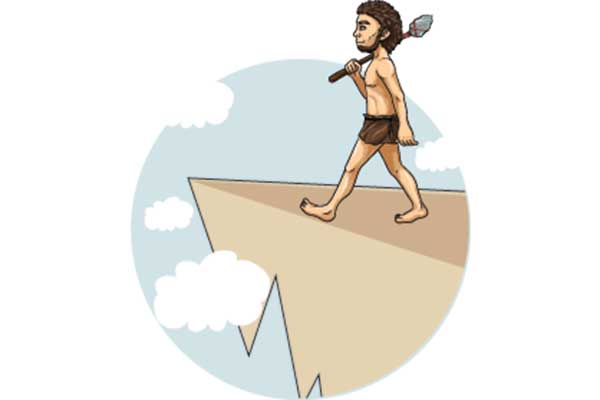 Ilustrasi Manusia Zaman Batu 