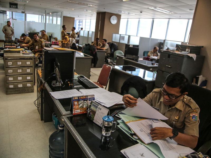 185 PNS DKI Terlambat di Hari Pertama Usai Libur Lebaran