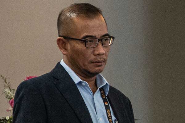 Komisioner Komisi Pemilihan Umum (KPU) Hasyim Asy'ari.