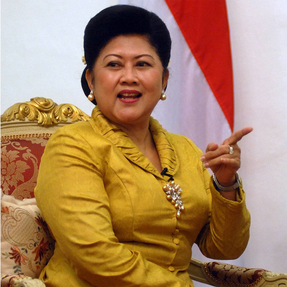 Almarhumar Ibu Ani Yudhoyono.