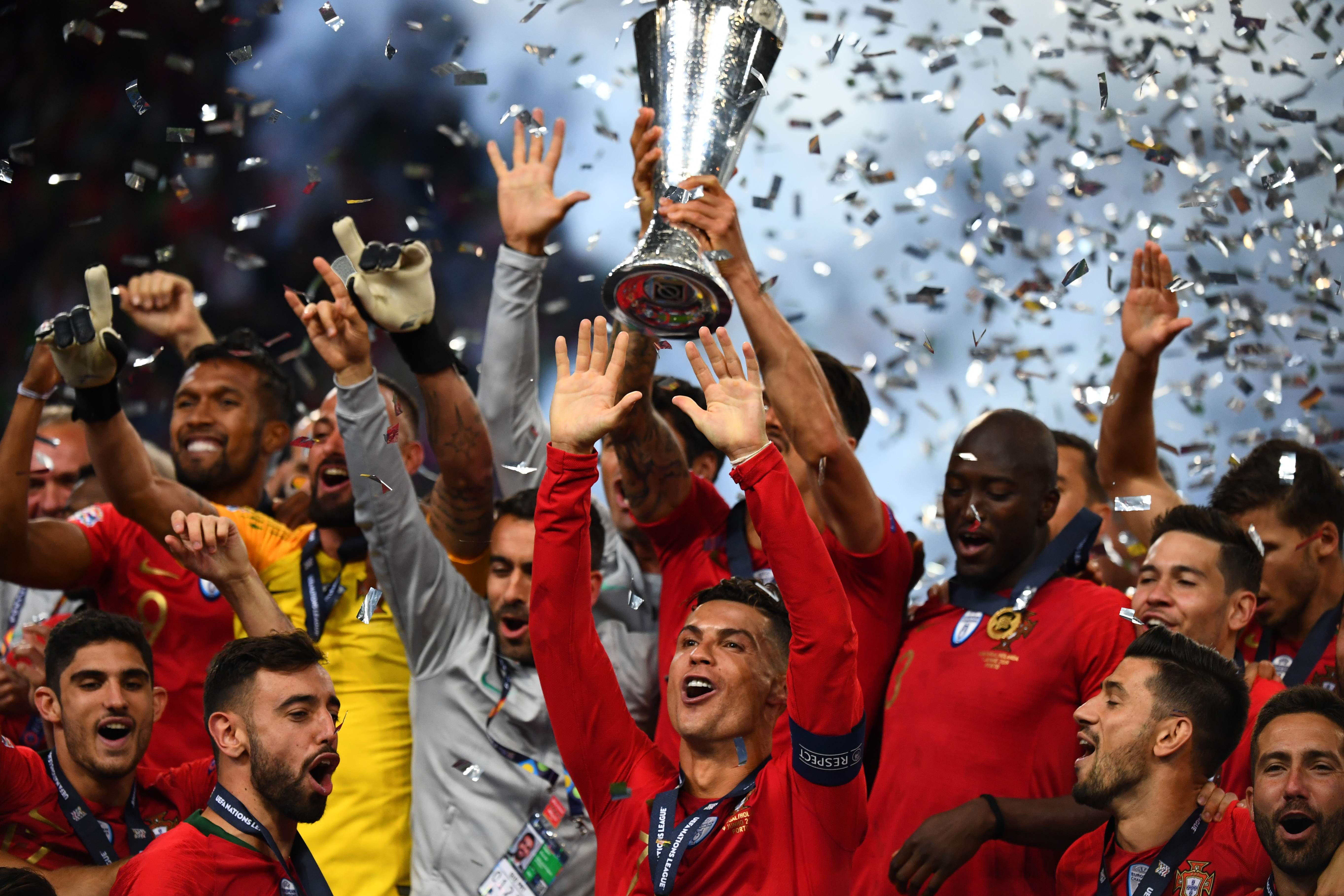 Portugal rayakan kemenangan di Liga Bangsa-Bangsa