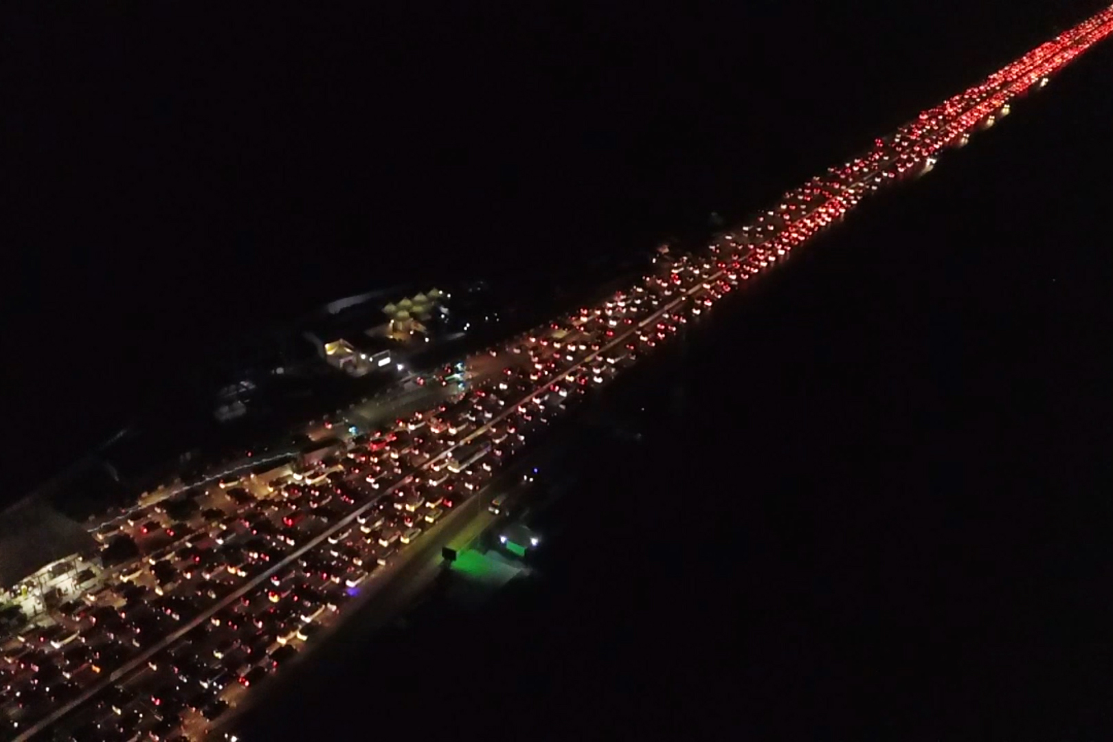 Kepadatan Tol Cikampek