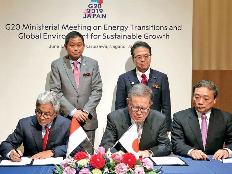 Penandatanganan kerjasama Blok Masela