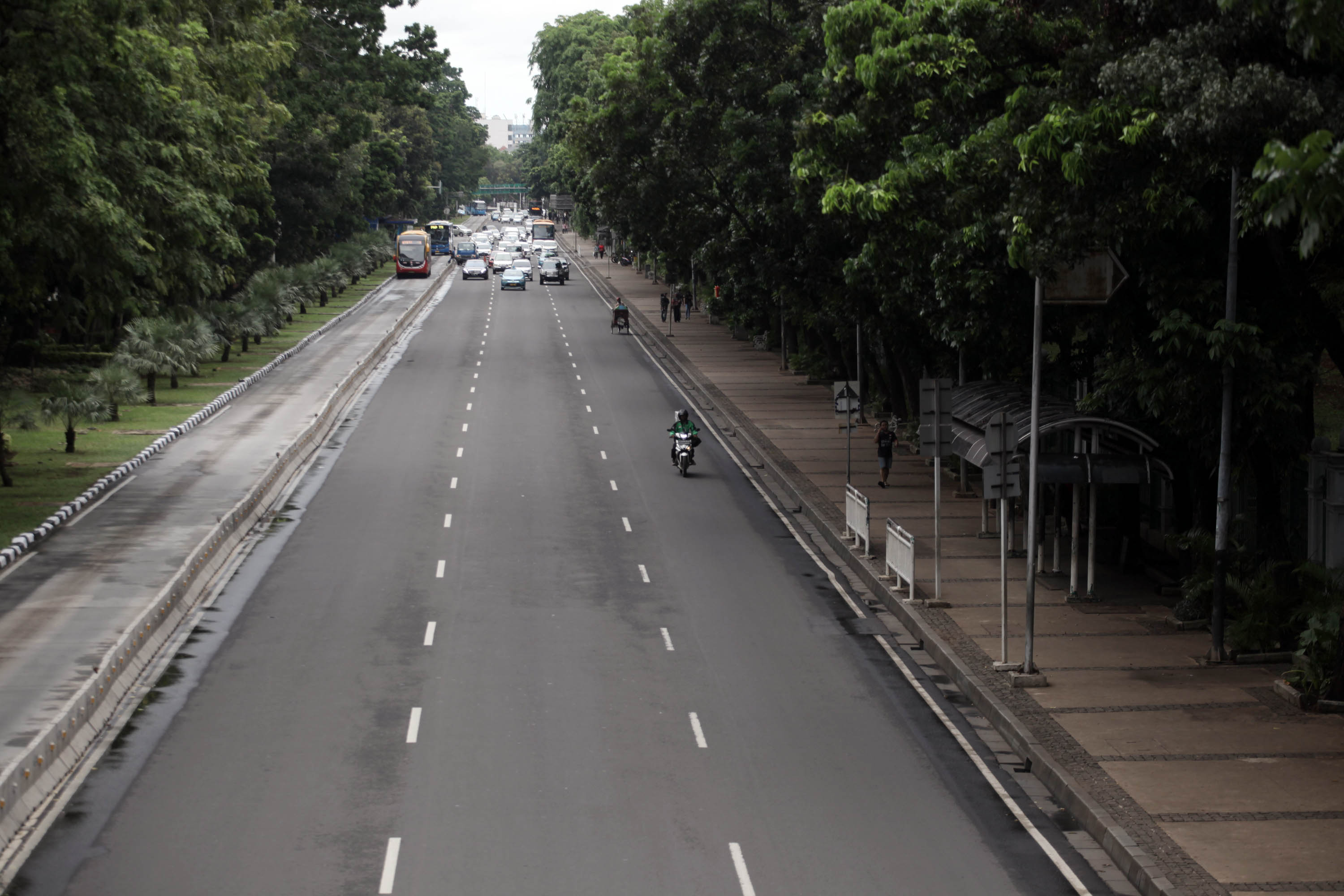 Jalan Medan Merdeka Barat.
