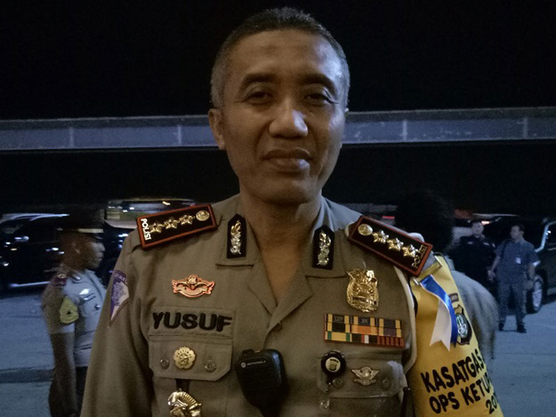 Direktur Lalu Lintas (Dirlantas) Polda Metro Jaya Kombes Yusuf
