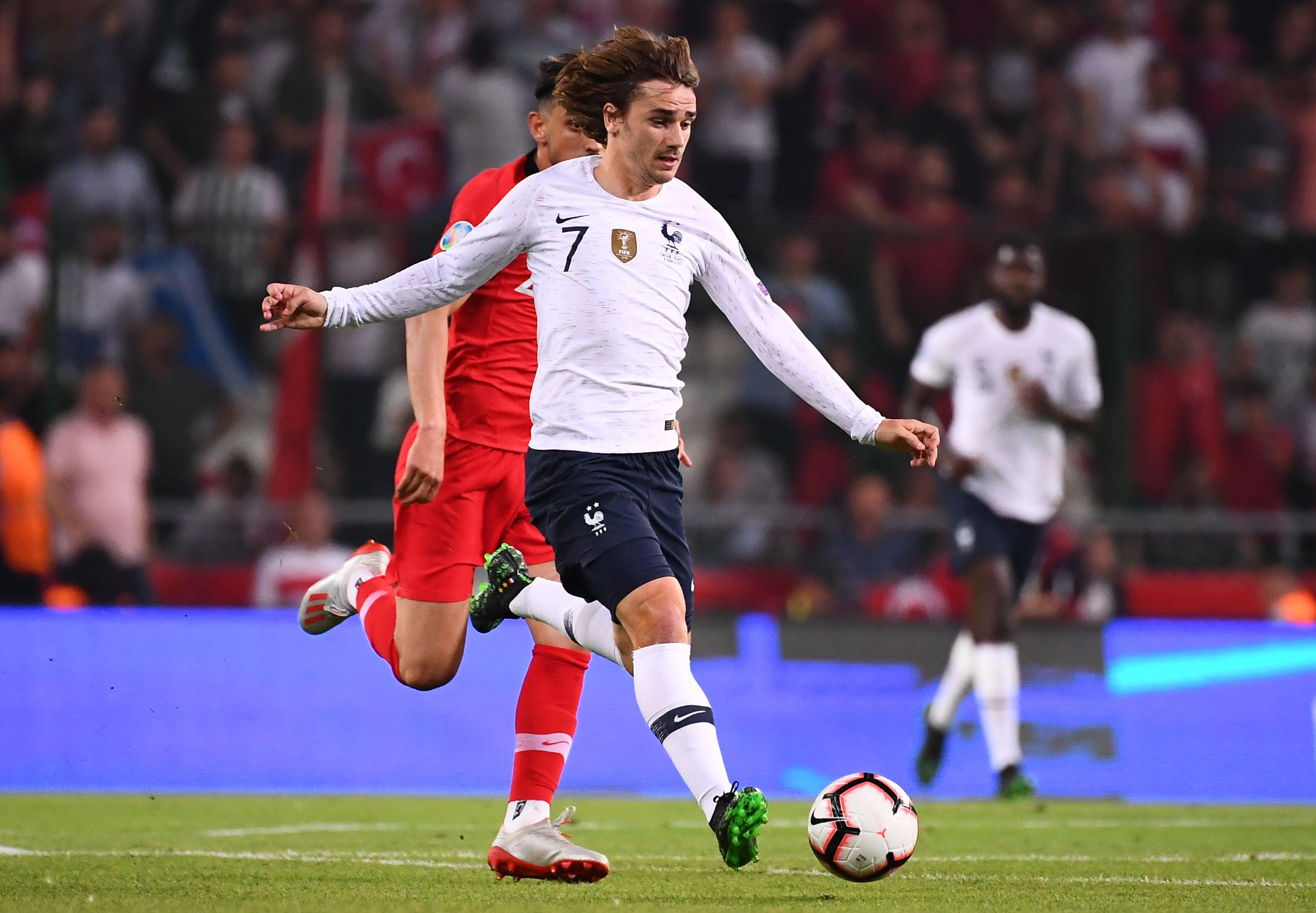 Gelandang Prancis Antoine Griezmann.