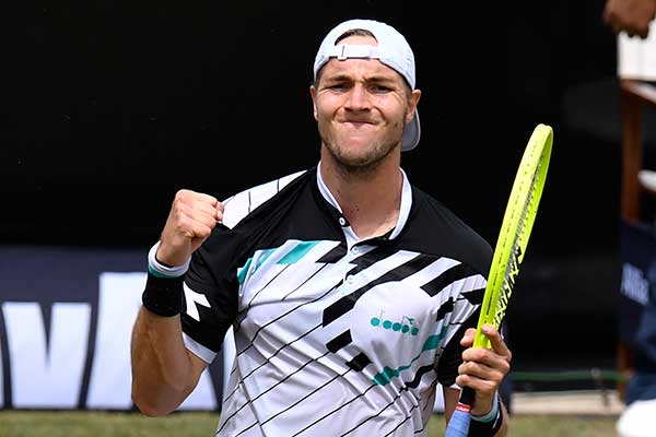 Petenis asal Jerman Jan-Lennard Struff 