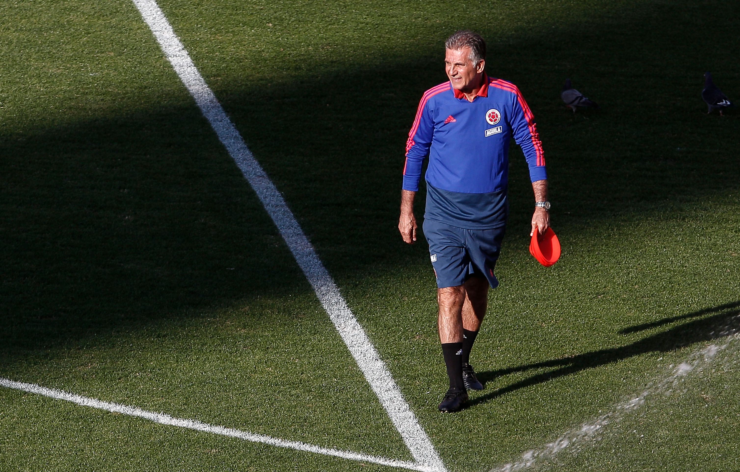 Pelatih timnas Kolombia Carlos Queiroz