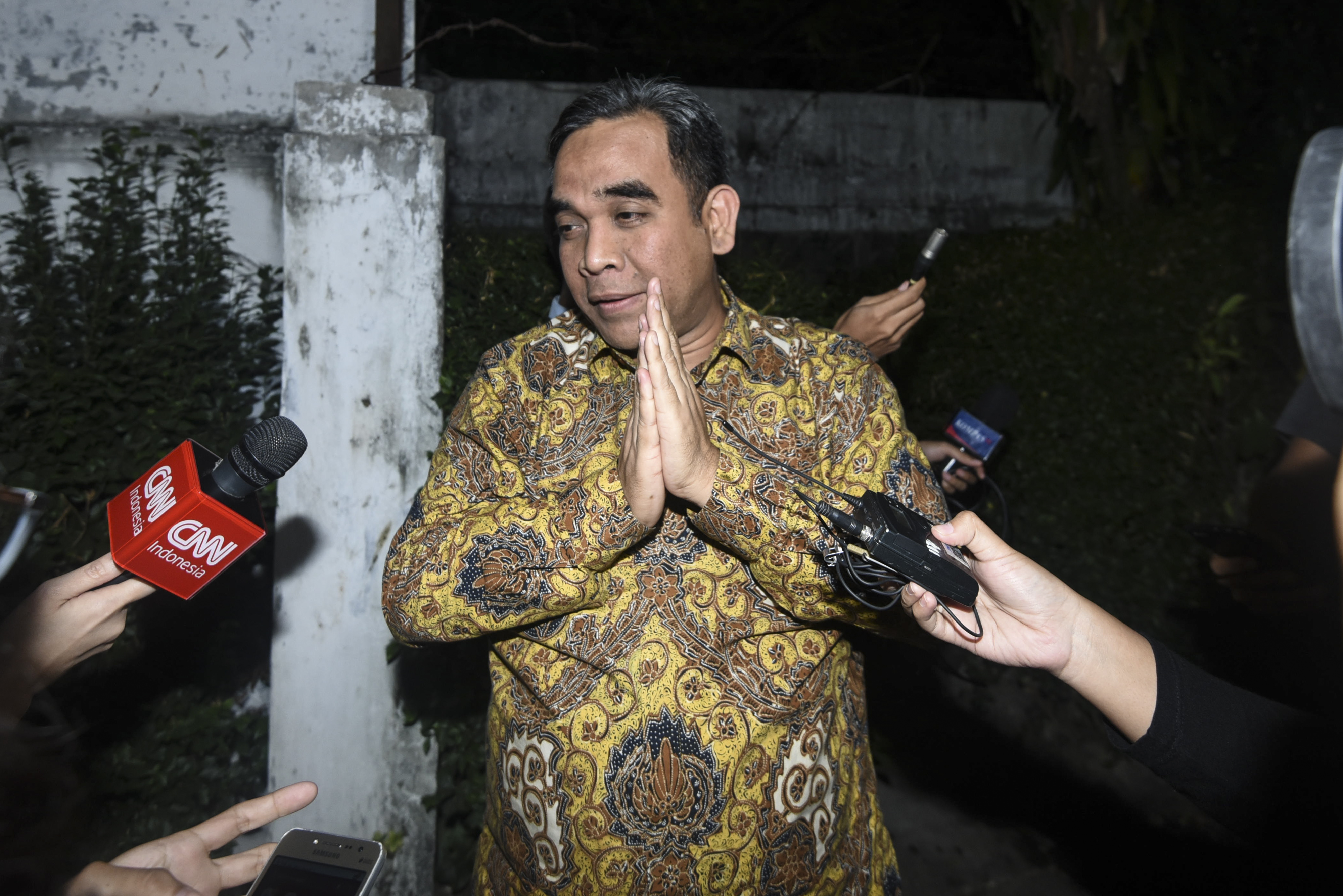 Sekjen Partai Gerindra Ahmad Muzani