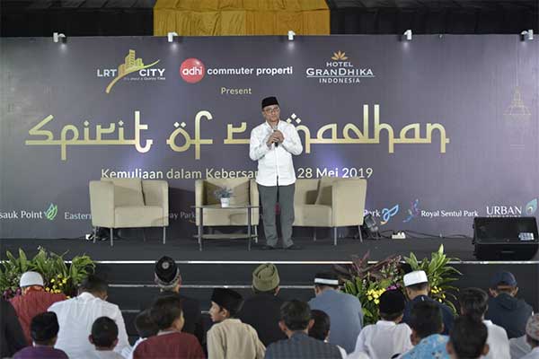 Acara  'Spirit of Ramadhan-Kemuliaan dalam Kebersamaan'  yang di adakan oleh PT Adhi Commuter Properti (ACP)