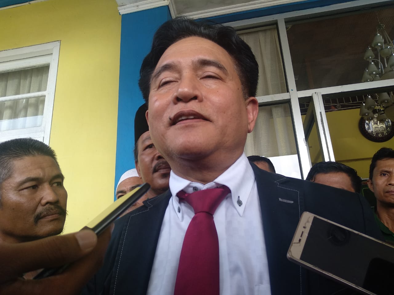 Kuasa hukum Jokowi-Ma'ruf, Yusril Ihza Mahendra.